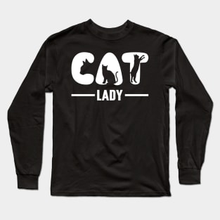 Cat Lady Long Sleeve T-Shirt